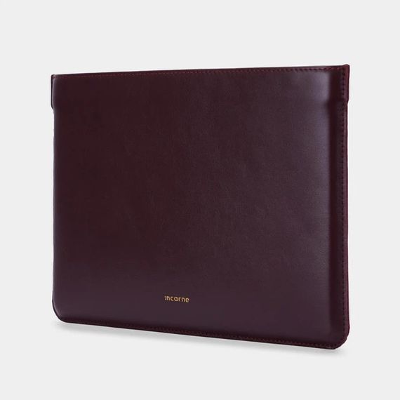 Чохол для ноутбука класичний Incarne Cline MacBook Pro 16" 2019-2025 Бордо | Зображення 2