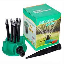 Спринклерный ороситель 360 multifunctional Water разбрызгиватель распылитель для полива газона | Зображення 3