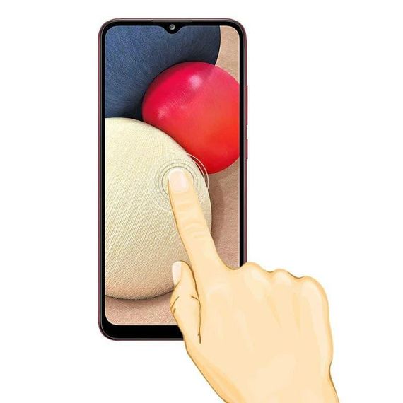 Захисне скло 2.5D на весь екран для Samsung Galaxy A02s | Зображення 2