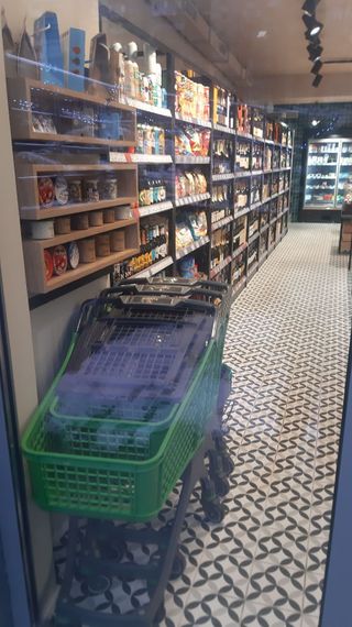 Купівельний візок Urika, 100л, зелений, Зелёный | Зображення 6
