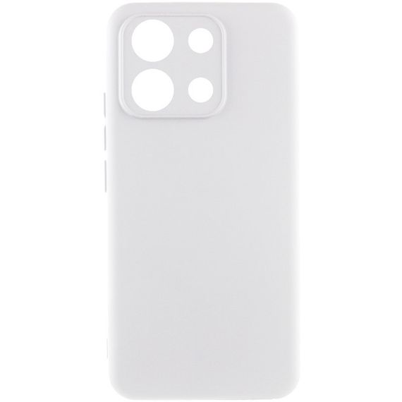 Чохол Silicone Cover Lakshmi Full Camera (AA) для Xiaomi Poco X6 Pro Білий / White