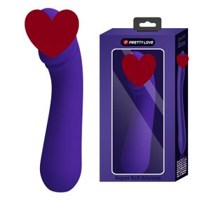 Вибратор для точки G Pretty Love Cetus фиолетовый, 15 х 3.5 см sexstyle