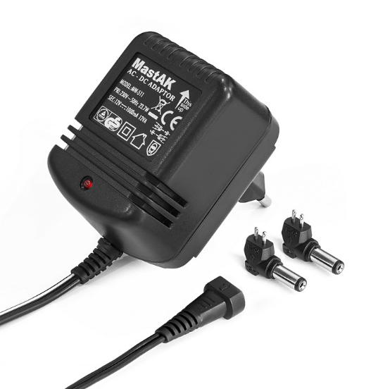 Мережевий блок живлення MastAK MW-511 12V 1000mA | Зображення 2