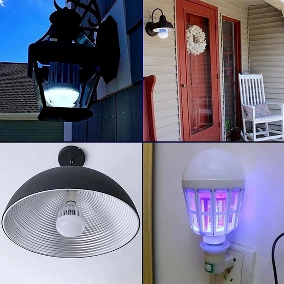 Лампа відлякувача мух Mosquito Killer Lamp, Пастка-вбивця для комах   знижка | Зображення 7