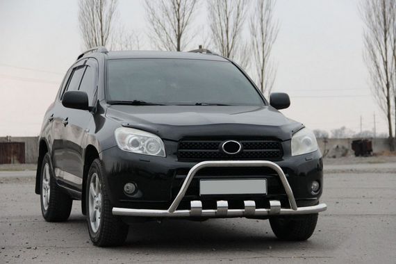 Кенгурятник WT-ST15 (нерж) для Toyota Rav 4 2006-2013 гг | Зображення 1