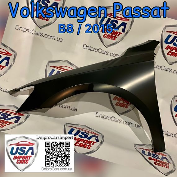 Volkswagen Passat B8 USA с 2015 левое переднее крыло (Tong Yang), 561821021A | Зображення 1