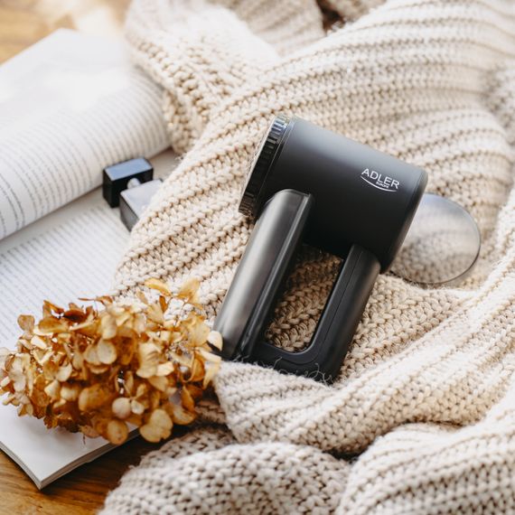 Машинка для удаления катышков Adler AD 9617 черная аккумуляторная с LCD дисплеем | Зображення 8