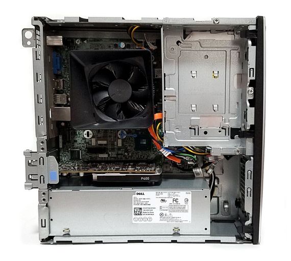 Комп'ютер Dell Inspiron 3470 SFF / Intel Core i3-8100 (4 ядра по 3.6 GHz) / 16 GB DDR4 / 256 GB SSD M.2 / nVidia Quadro P400, 2 GB GDDR5, 64-bit / Win 10 Home б/в | Зображення 3