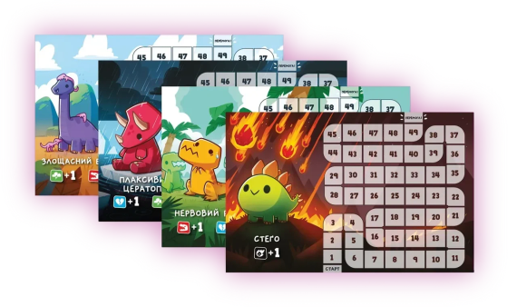 Настольная игра Малые веселые динозавры (Happy Little Dinosaurs) | Зображення 3