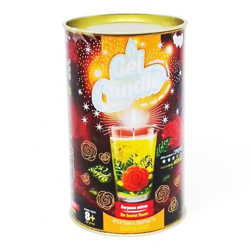 Набор для творчества "Гелевая свеча. Аленький цветочек"