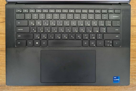 Мобильная рабочая станция Dell Precision 5560 / 15.6" (1920x1200) IPS / Core i7-11800H (8 (16) ядер по 2.3 - 4.6 GHz) / 32 GB DDR4 / 512 GB SSD / Quadro T1200, 4 GB / WebCam / TouchID / Windows 11 б/у + Подарок  Беспроводная мышь USB | Зображення 2