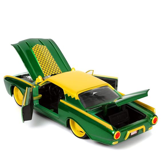 Модель колекціонної машинки Marvel Ford Thunderbird з фігуркою Loki | Зображення 4