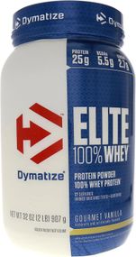 Протеин Dymatize Elite 100% Whey Protein 907 g (Gurmet vanilla)