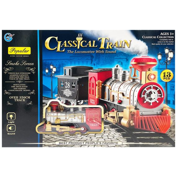 Детская игрушечная "Железная дорога" GY810-1 свет, звук