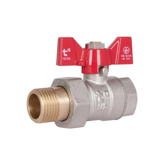 Кран кульовий "Американка" Thermo Alliance Standart прямий 1/2" ВН SD220W15