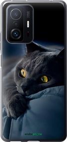 Чохол на Xiaomi 11T Димчастий кіт "825u-2487-2448"