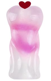 Мастурбатор Вагіна Yoli (Crystal Version) прозорий без вібрації Sex Aura