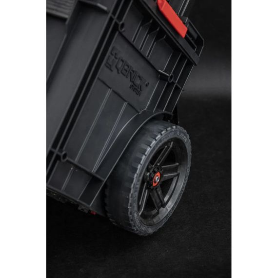 Ящик для інструментів на колесах, 25", 641x485x660, SYSTEM One Cart 2.0, SKRWQCOCCZAPG001, QBRICK | Зображення 2