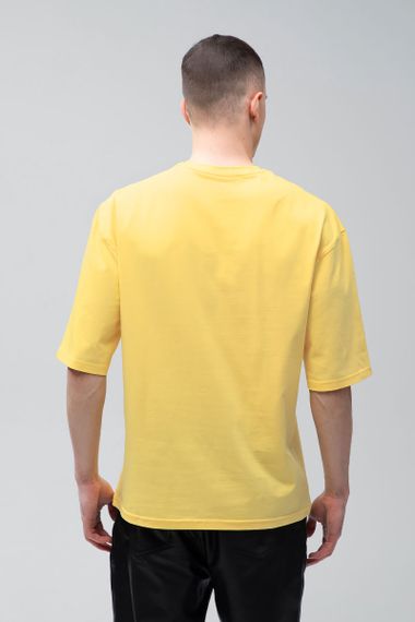 Чоловіча Футболка Sun`s House  розмір: 2XL\3XL Жовтий (арт. RY-U0104M-Lemon) | Зображення 1