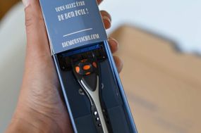 Чоловіча бритва Qshave Black Spider – без батарейок, без компромісів