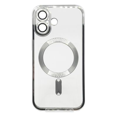 Чехол для мобильного телефона BeCover TPU Chrome Case (MagSafe) для Apple iPhone 16 Silver (712073)