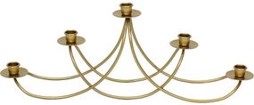 Подсвечник декоративный на 5 свечей Eхquisite Gold 58 см