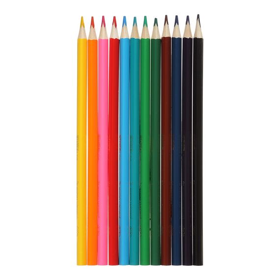 Олівці кольорові 12 кольорів, KIDS LINE ZB.2414 ZiBi (4823078932358) | Зображення 1