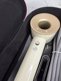 Super Hair Dryer фен с кейсом 1 насадка Золотий