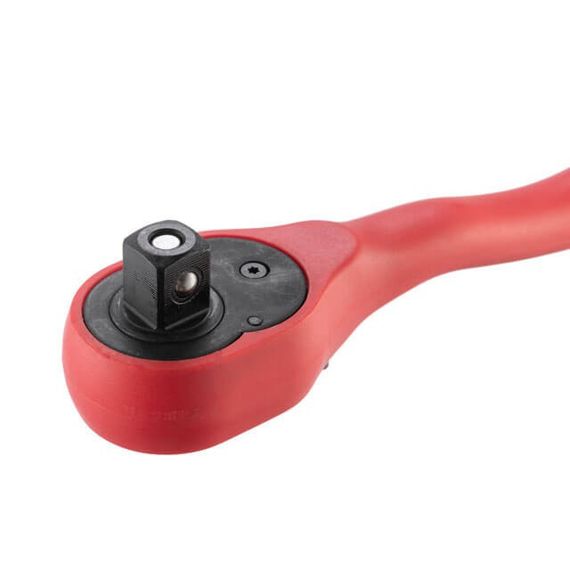 Рукоятка вигнута 1/2", 72 зуба, Cr-V, PROF INTERTOOL HT-2109 | Зображення 4