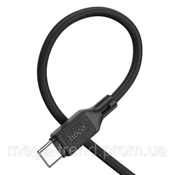 Кабель Hoco Type-C to Type-C Cool silicone charging data cable X90 |1m, 60W, 3A| | Зображення 3