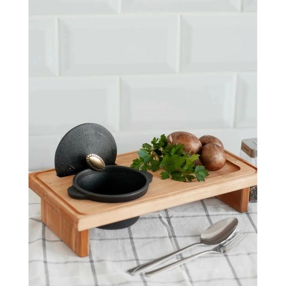 Каструля Brizoll HoReCa чавунна з підставкою 0.3 л (H03-D) | Зображення 4