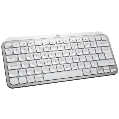 Клавиатура Logitech MX Keys Mini For Mac Wireless Illuminated UA Pale Grey (920-010526) | Зображення 1