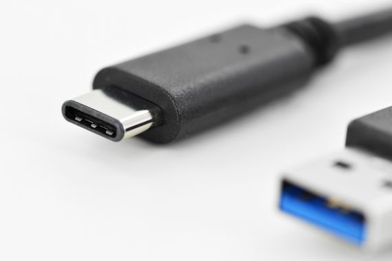 Кабель ASSMANN USB 3.0 (AM/Type-C) 1.0m, black (AK-300136-010-S) | Зображення 2