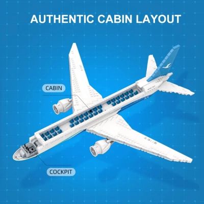 Конструктор Pantasy Joyside Series BOEING 787 (11017) | Зображення 2