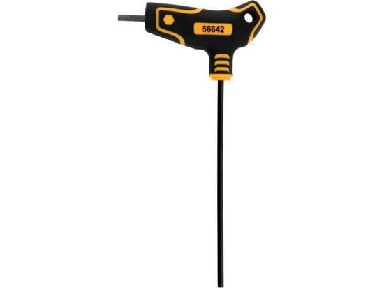 Ключ шестигранний VOREL : тип "Т", HEX 3 x 100 x 72 мм, Cr-V 6150 VR-56642