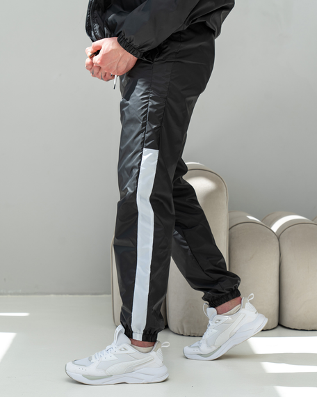 Костюм плащевка ультра черно-белый S | Зображення 4