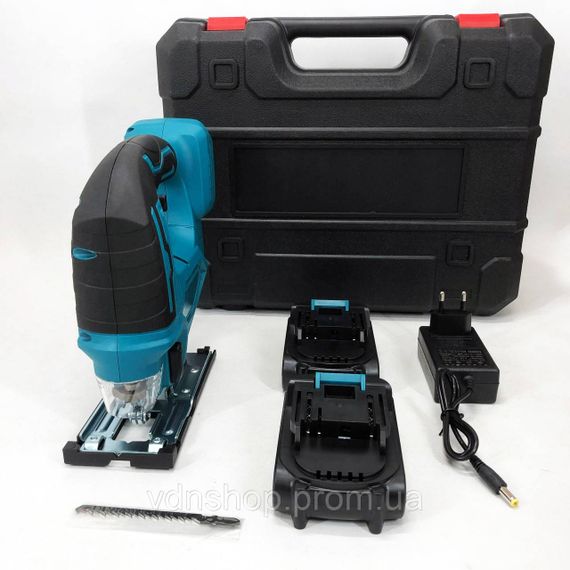 Акумуляторний безщітковий лобзик 24V з 2 АКБ у пластиковому кейсі з регулюванням швидкості та кута нахилу JO-93 | Зображення 4