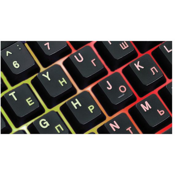 Клавіатура REAL-EL 7011 Comfort Backlit Black | Зображення 7