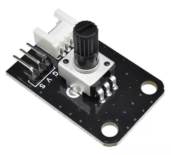 Потенциометр аналоговый вращение 10кОм Diymore