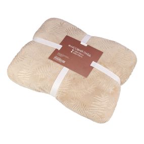 Плед Home Line 65701 Україна 150x195  Поліестер Бежевий, Принт