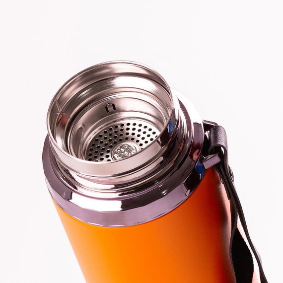 Термос из нержавеющей стали 800 мл с ремешком Оранжевый HPGM8865O | Зображення 3