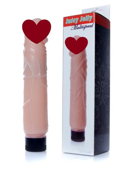 Вібратор - Juicy Jelly Multispeed Flesh Sex Aura