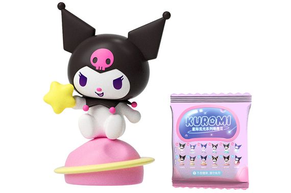 Фігурка-сюрприз POP TOP KUROMI – ГАЛАКТИЧНІ ПРИГОДИ (світло, в ас.) 24MQD-033