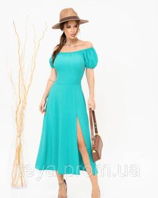 Платье для женщин цвет зеленый размер L FI_007661