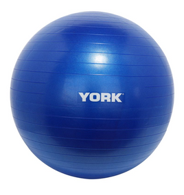 Фітбол York Fitness 65см синій + насос