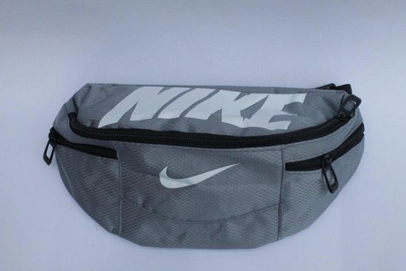 Поясна сумка Nike Team Training (сіра) сумка на пояс | Зображення 3
