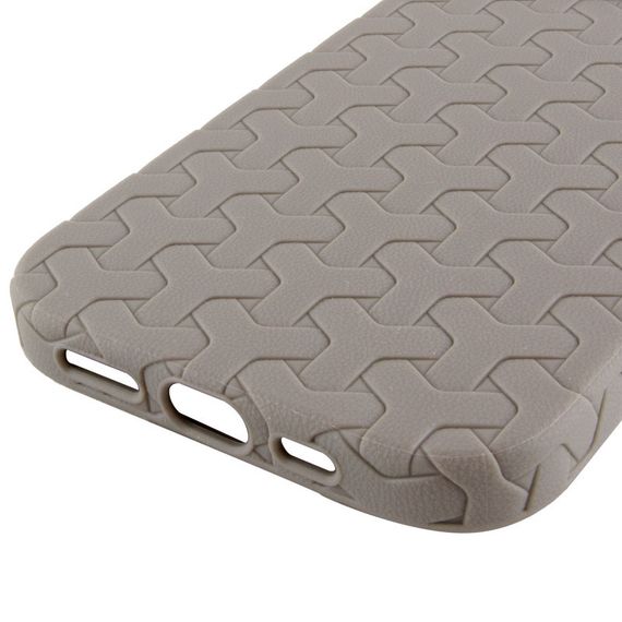 Чохол TPU Weaving для Apple iPhone 12 Pro Max (6.7") Grey | Зображення 4
