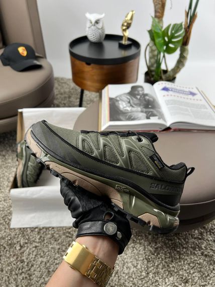 Кросівки чоловічі Salomon XT-6 Khaki , В'єтнам A3501 єврозима | Зображення 8