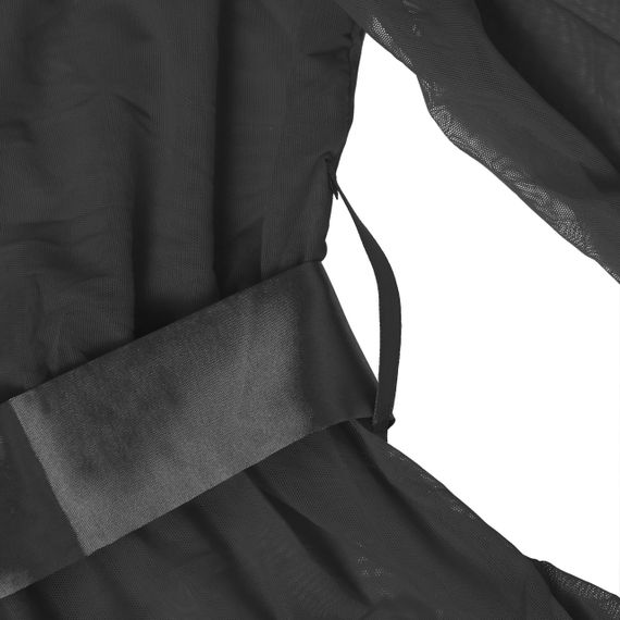 Халат Star Night з мереживом та поясом, чорний, XS-S Sex Aura | Зображення 7