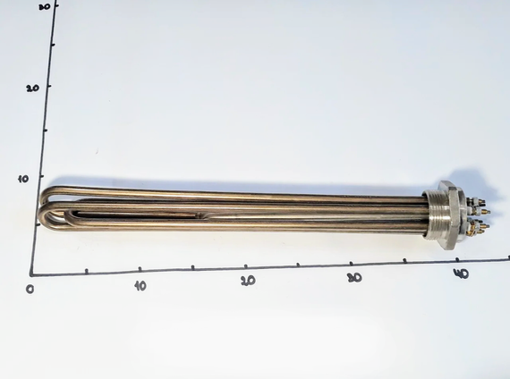 Блок ТЭНов 7500W с резьбой 1,5" (Украина) | Зображення 2
